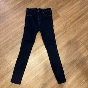 Girls, Abercrombie and Fitch, Simone, high-rise jean leggings size 0